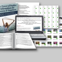 The Power of Positive Affirmations with Report with 365 Affirmations, Opt-in Page, Ecover Graphics, 30 Emails and 30 Social Media Graphics