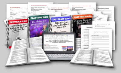 Get Motivated & Achieve Your Goals 4 Week Ecourse with 4 Guides, 4 Worksheets, 4 Checklists, 4 Ecover Sets, Delivery Emails and Opt-In Page