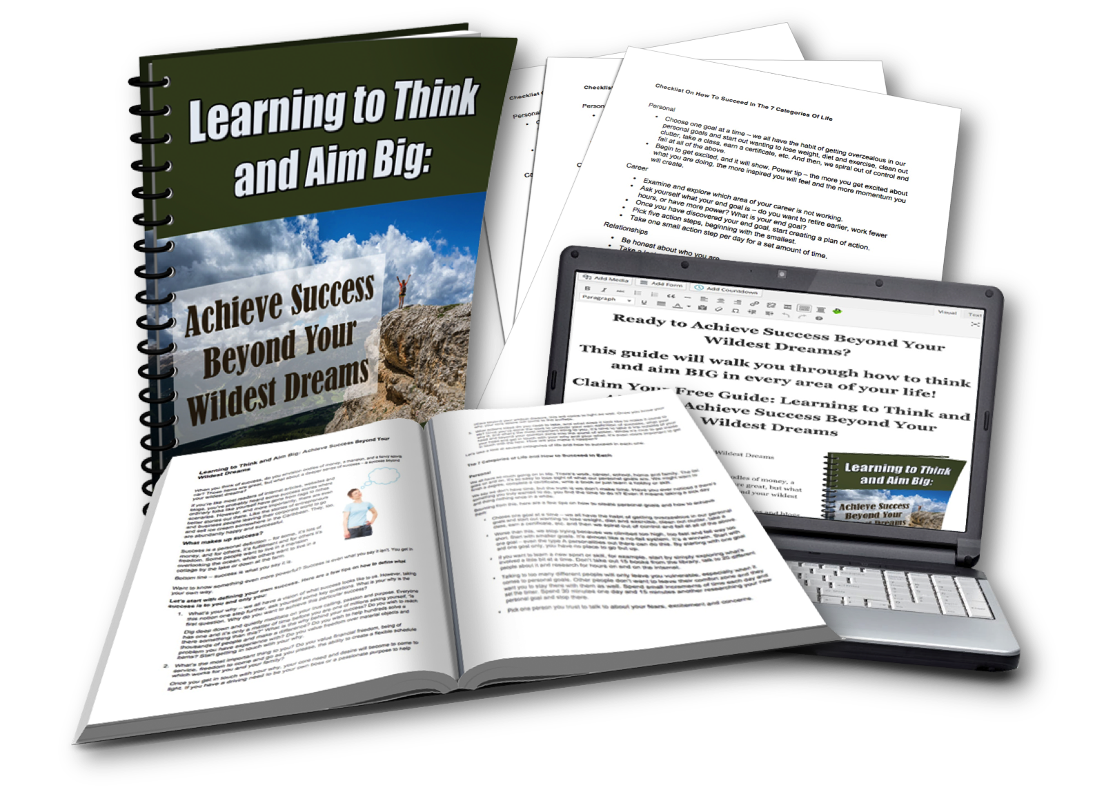 Think and Aim Big Free PLR Pack