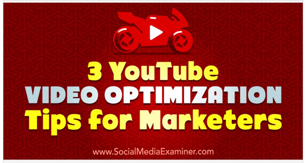 YouTube Optimization Tips