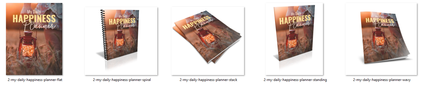 happiness planner ecovers