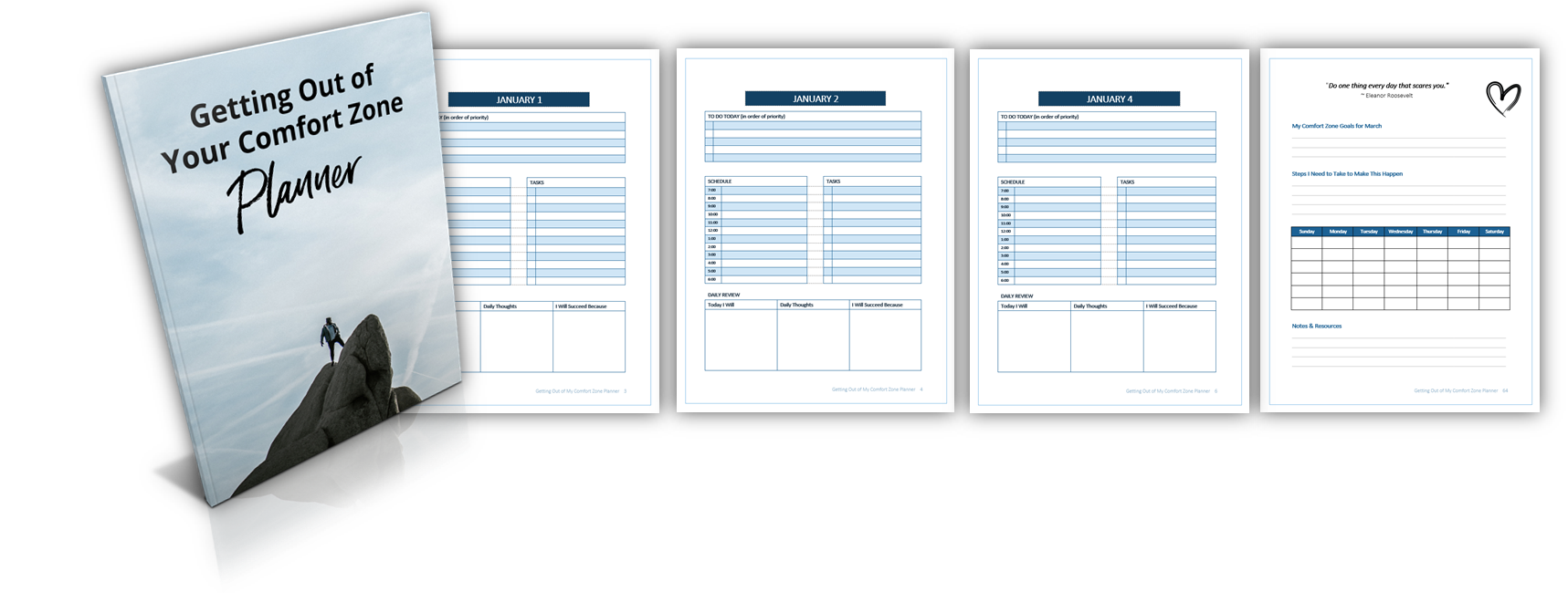 Comfort Zone Planner Comfort Zone Planner