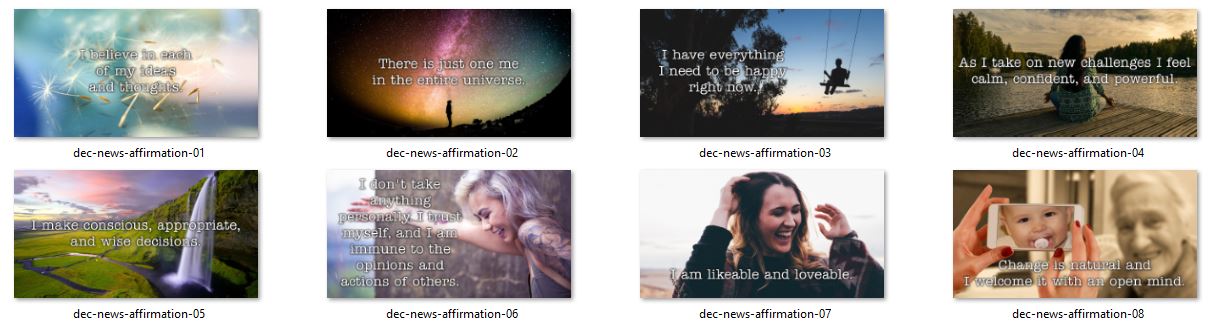 Affirmation Graphics