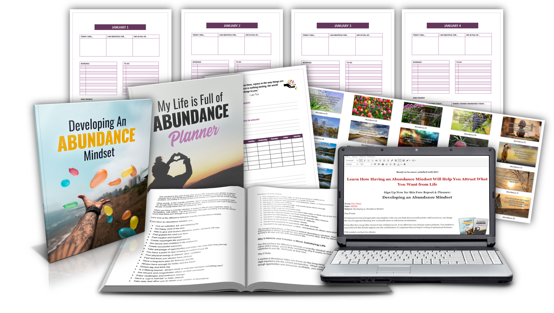 Abundance Mindset Report + Planner Pack