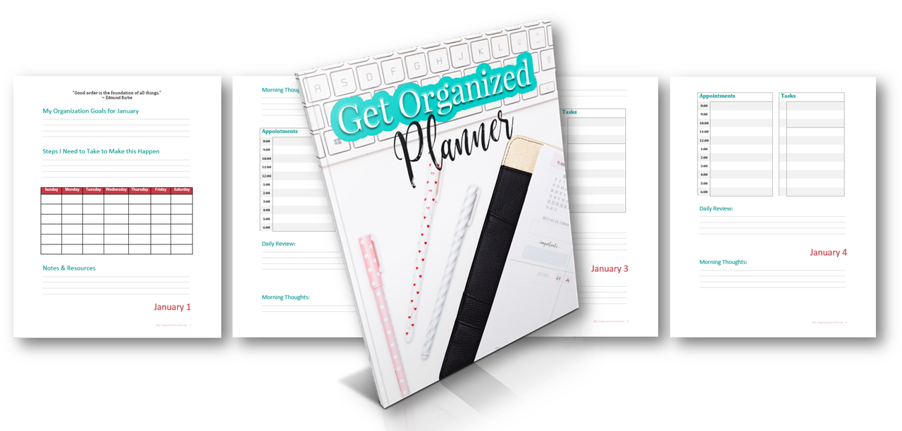 Get Organized Planner 