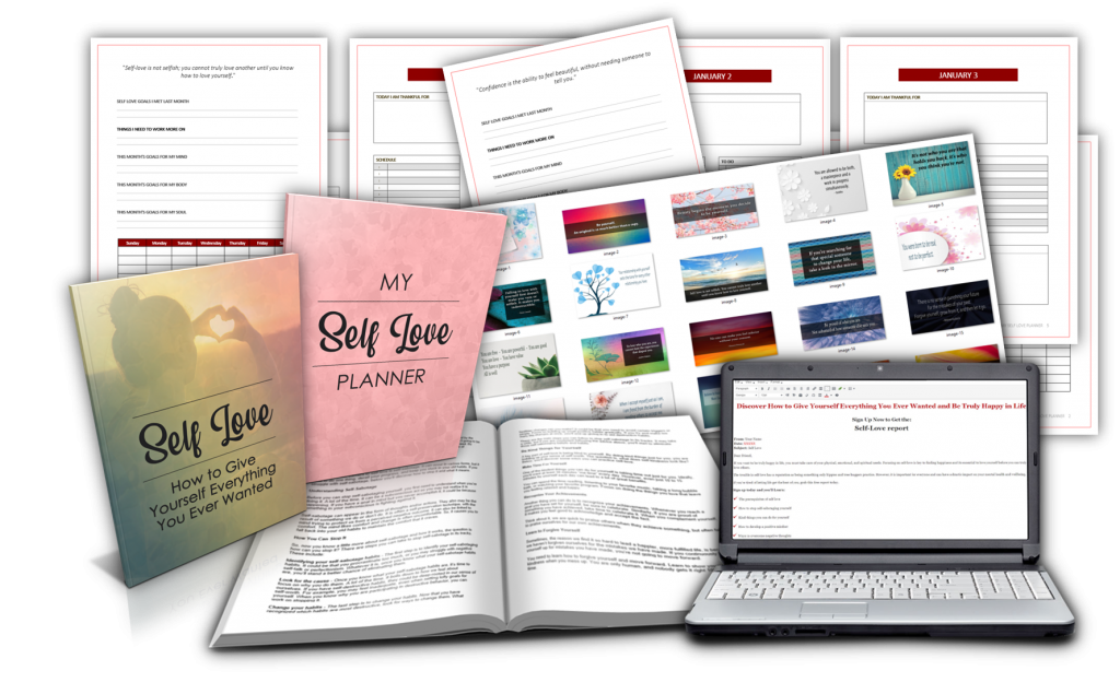 Self-Love Report + Planner Pack