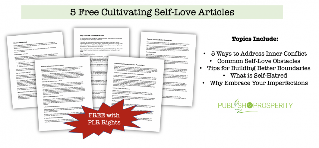 Free Self-Love Articles Promo