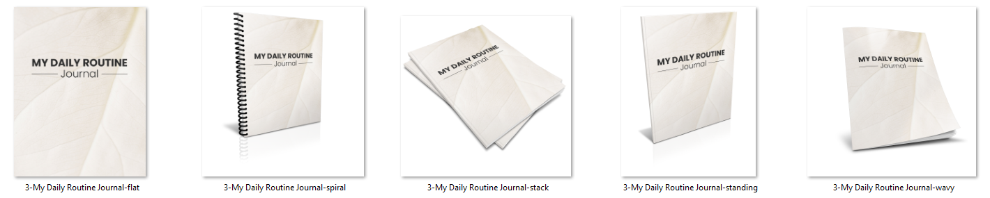 routine journal image