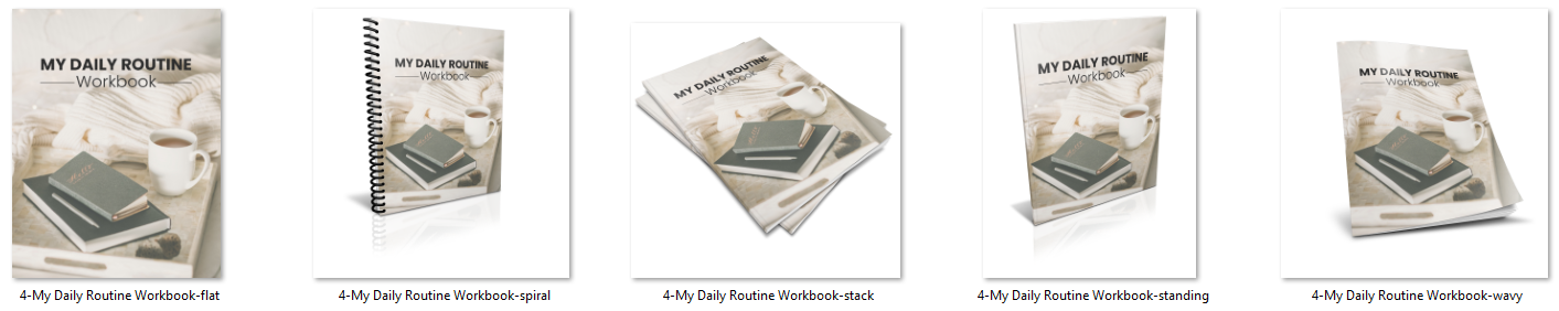 routine workbook ecovers