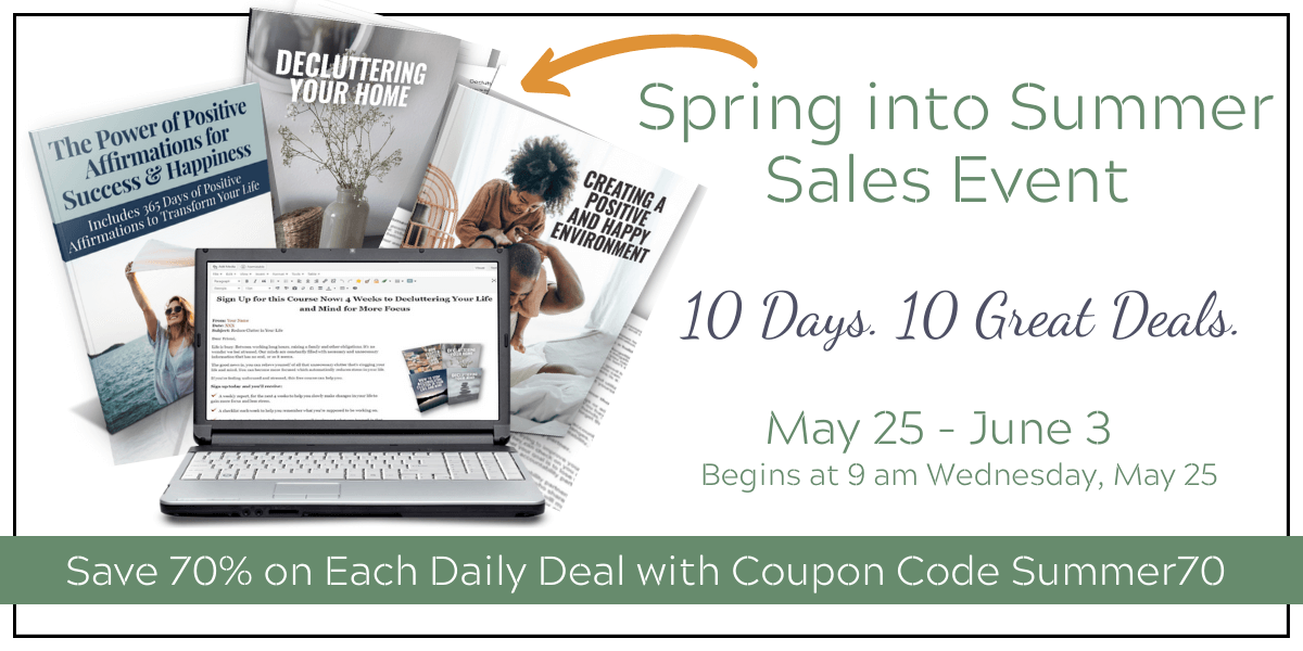 Spring Into Summer Sales Event