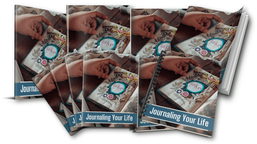 Journaling Your Life PLR eBook eCover composite marketing image v2