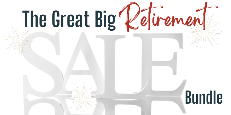 The Great Big Retirement Sale Bundle marketing image