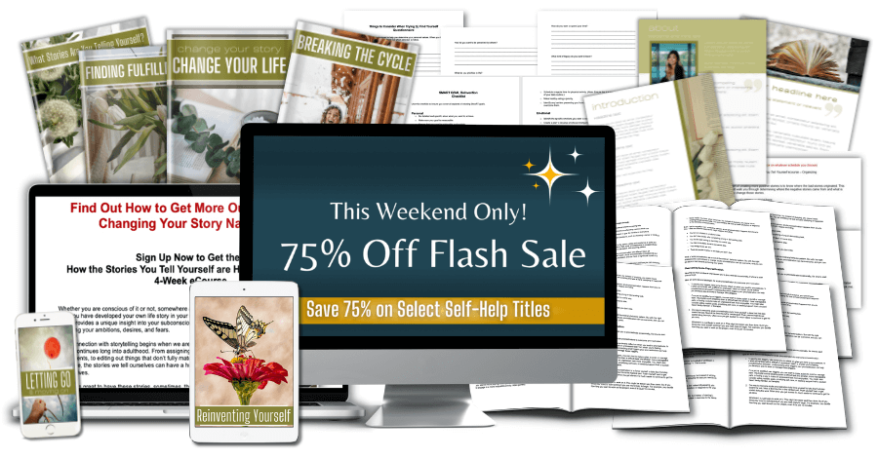 75% Off Flash Sale