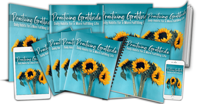 Practicing Gratitude Workbook eCover designs - composite marketing image - version 1