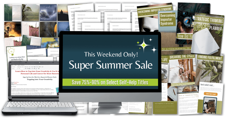 Super Summer Sale mockup marketing image 